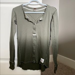We the free by Free People ombré top